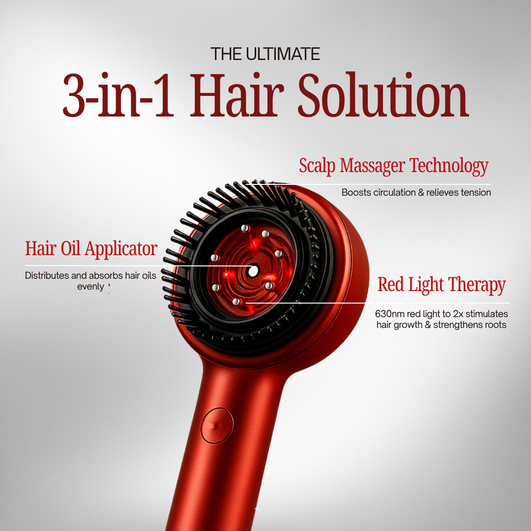 Rediant™ 3-in-1 Hair and Scalp Therapy Wand